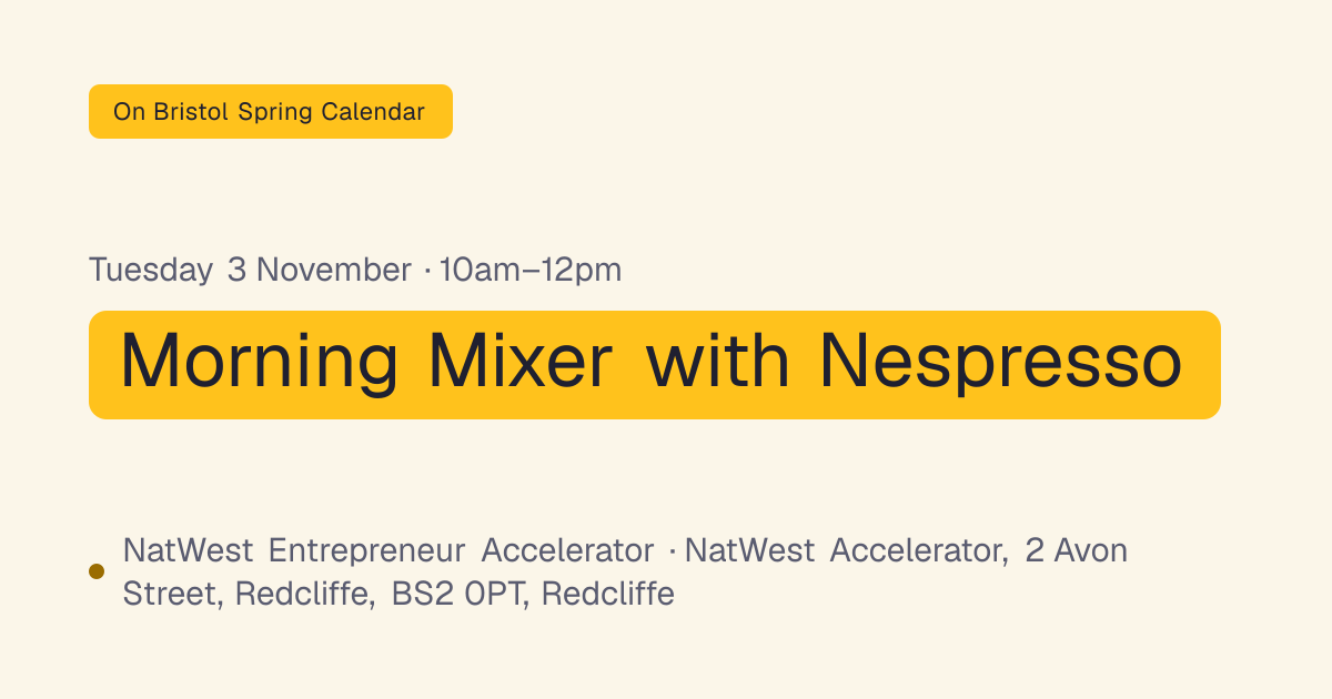 Morning Mixer with Nespresso