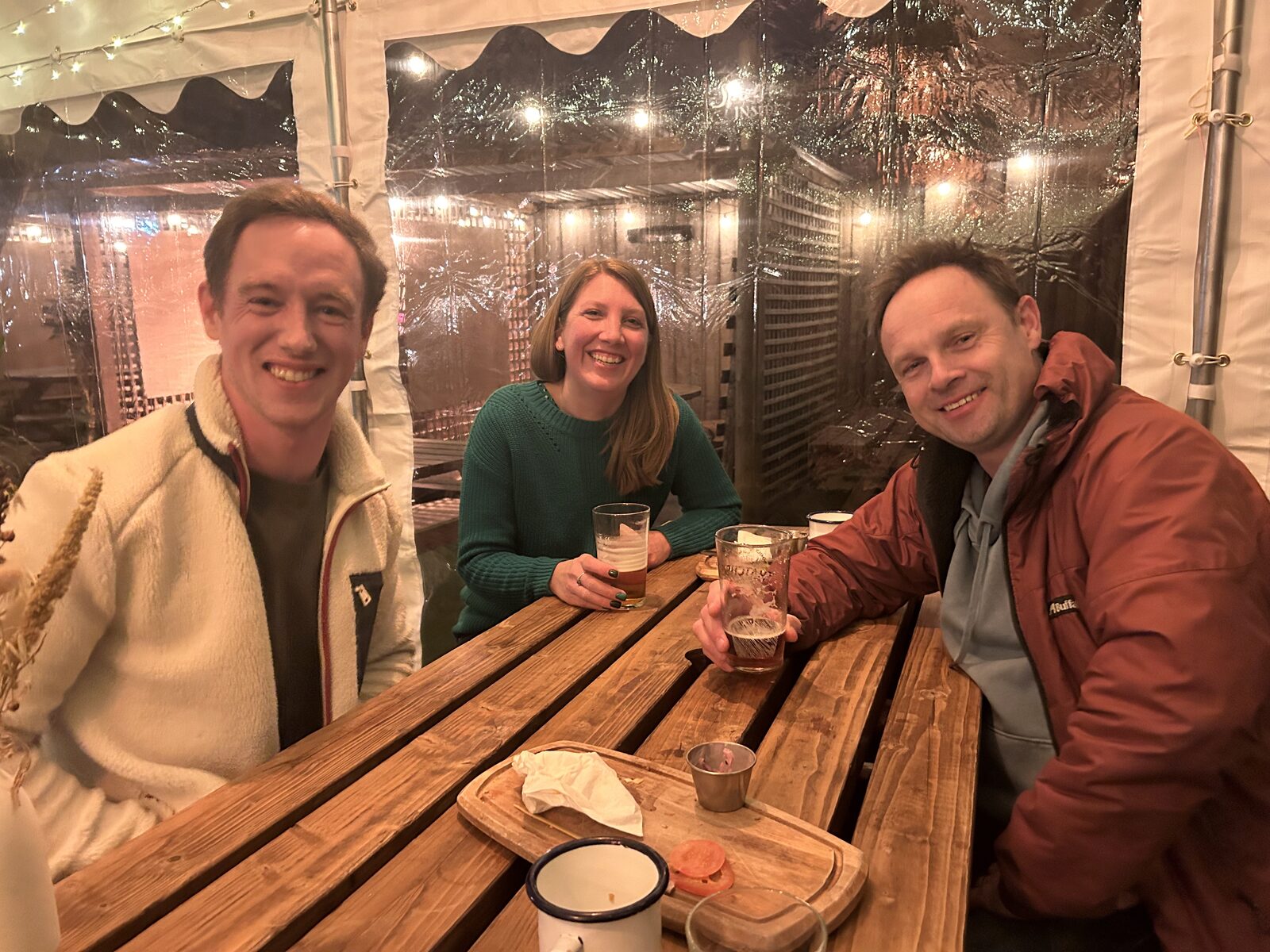 Founders gathered at First Friday, Boston Tea Party, Bristol